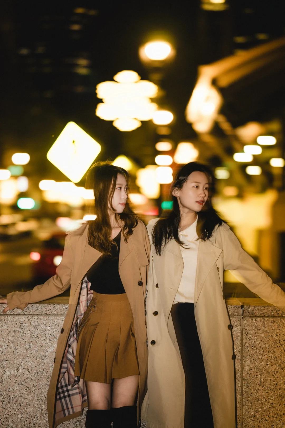 North Carolina Street Photography｜City Lights Seemed to Twinkle Just for Her ✨