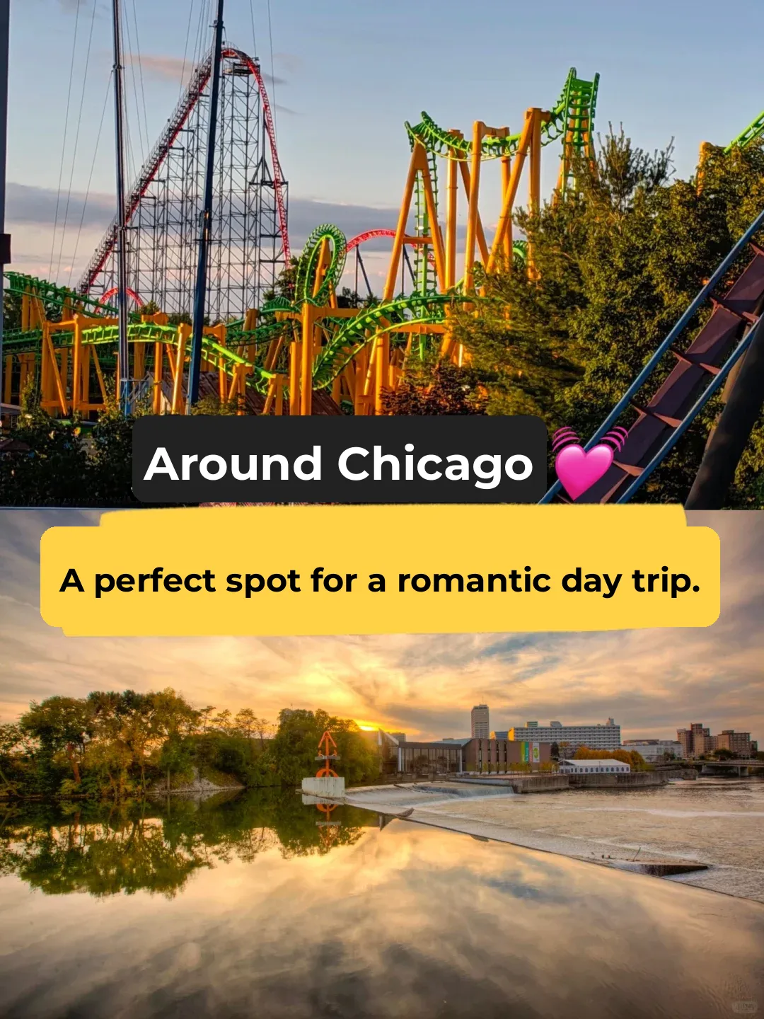 One-Day Romantic Getaway Destinations Near Chicago 💓 Create Your Own Special Memories