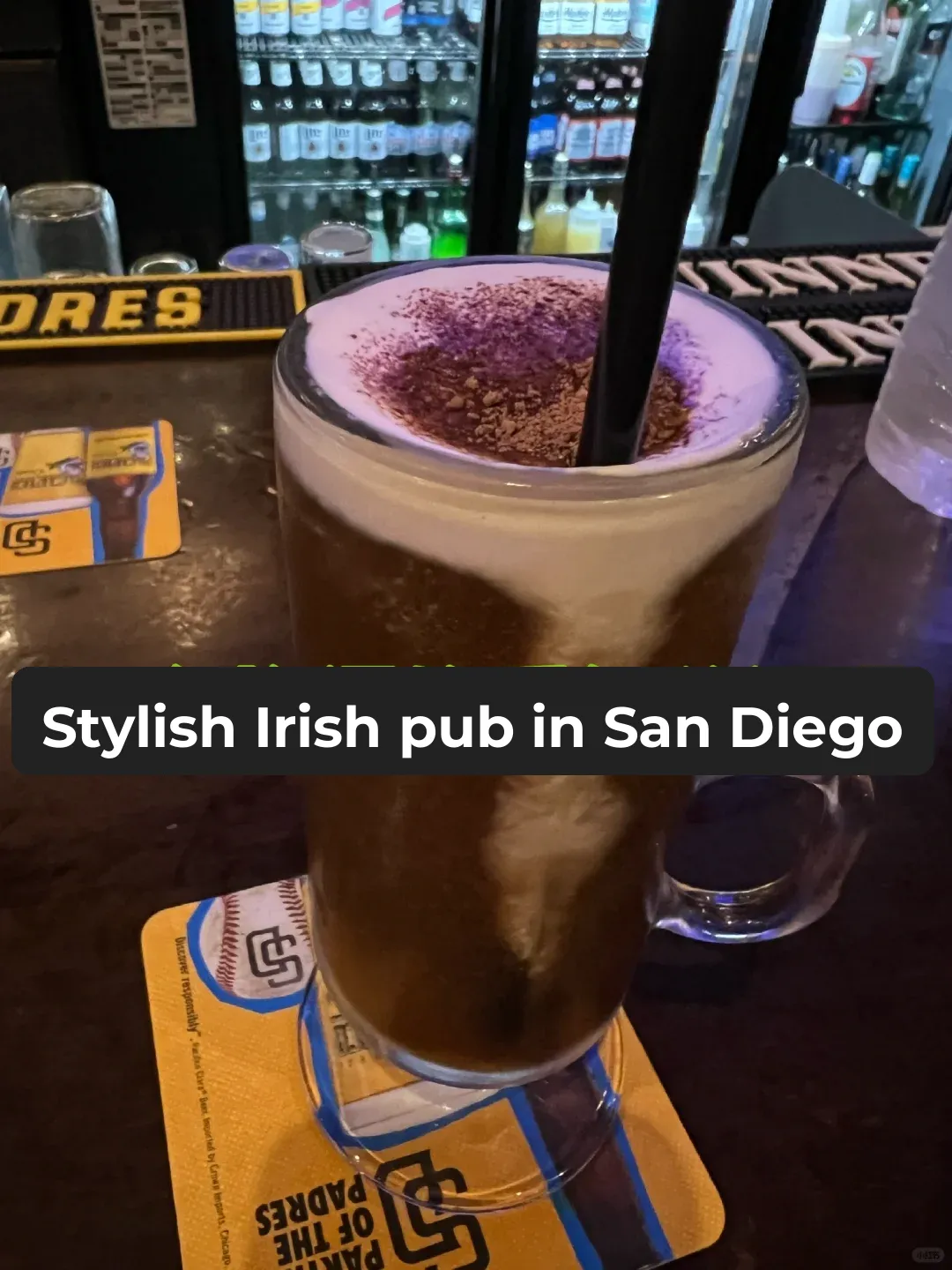 SD Irish Pub | Sip on a Liquid Tiramisu 🥂