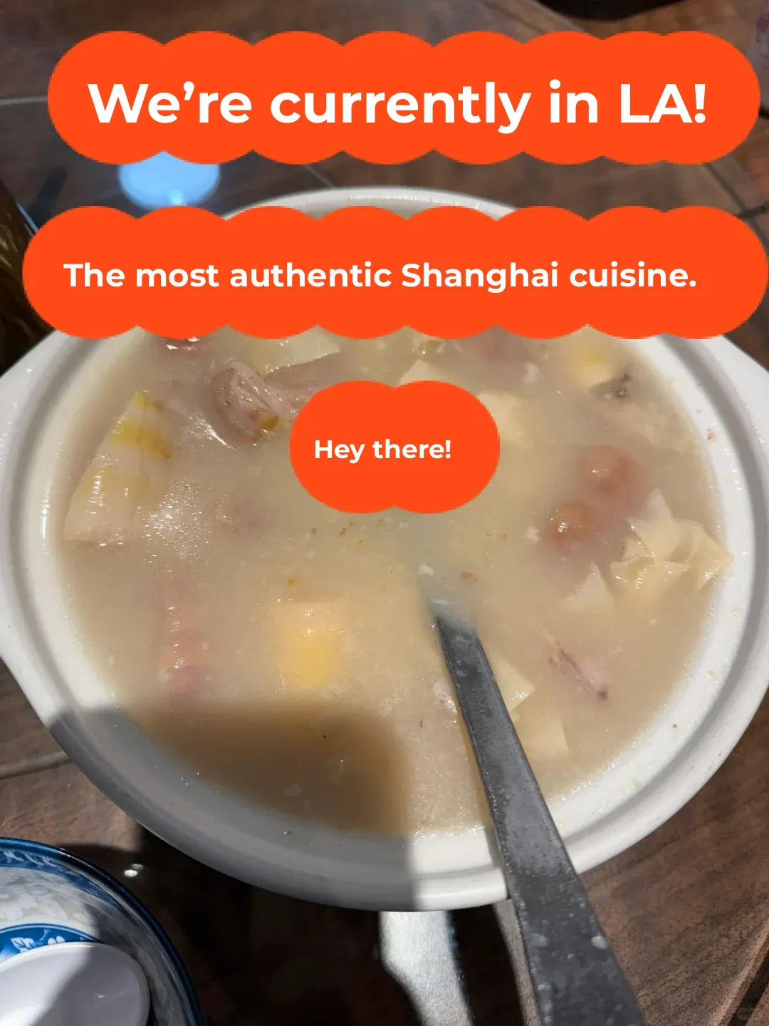 Afraid that posting this might make my boss's business too popular, leaving no spot for me in the future.