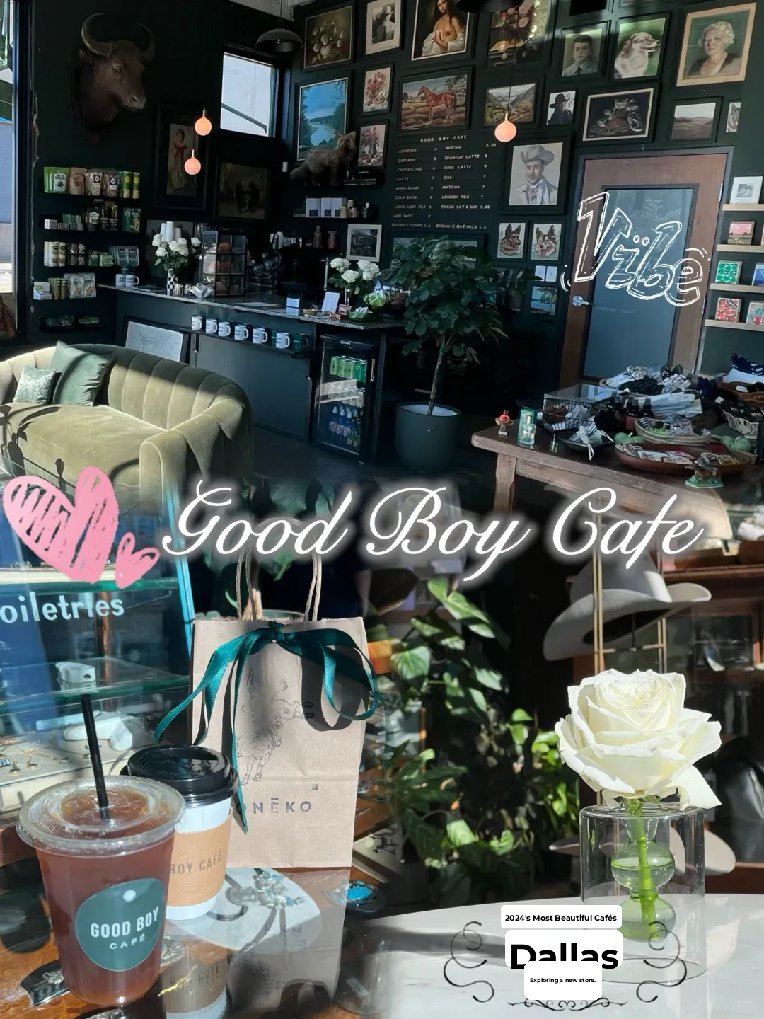 Dallas Cafe Exploration 🕶️ | I Crown It the Most Beautiful Coffee Shop of 2024 ☕️