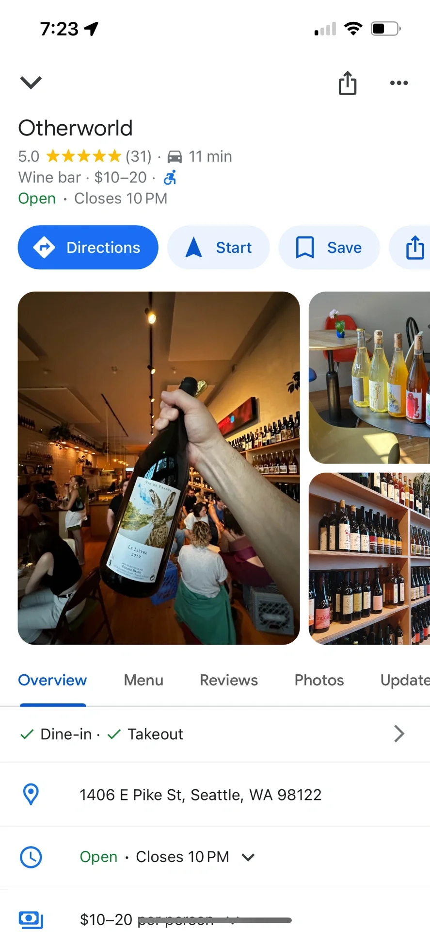 Calling all foodies and drinkers for a Saturday night out in Seattle's Cap Hill!