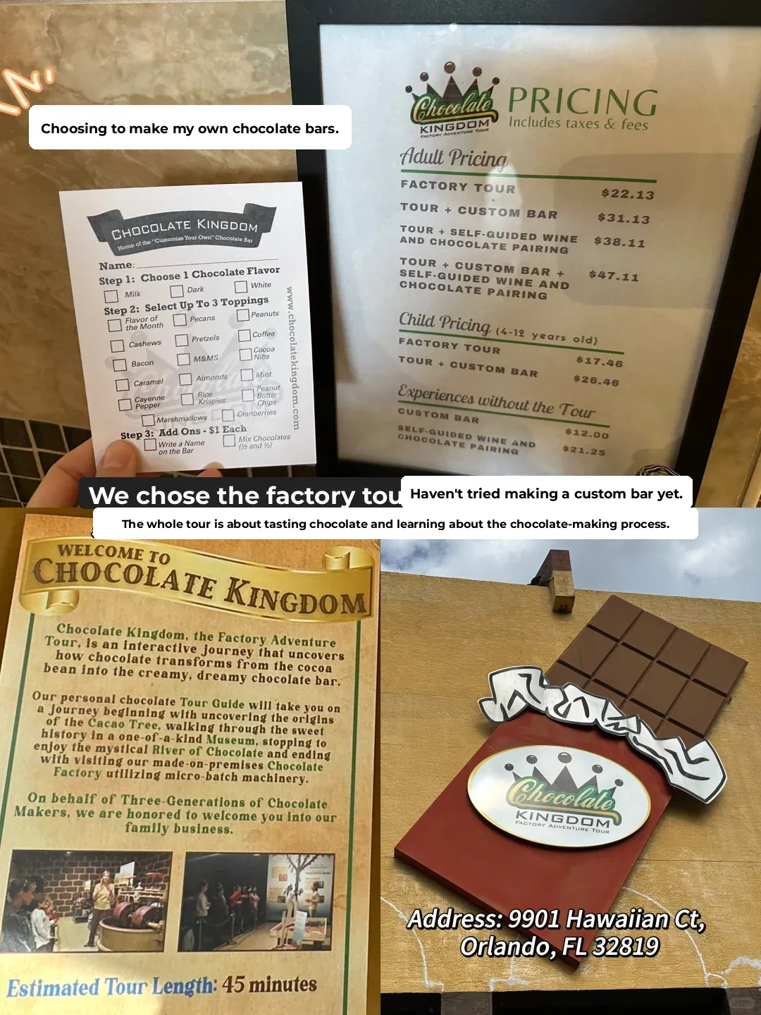 Orlando Hidden Gems: A Tour of a Chocolate Factory 🍫
