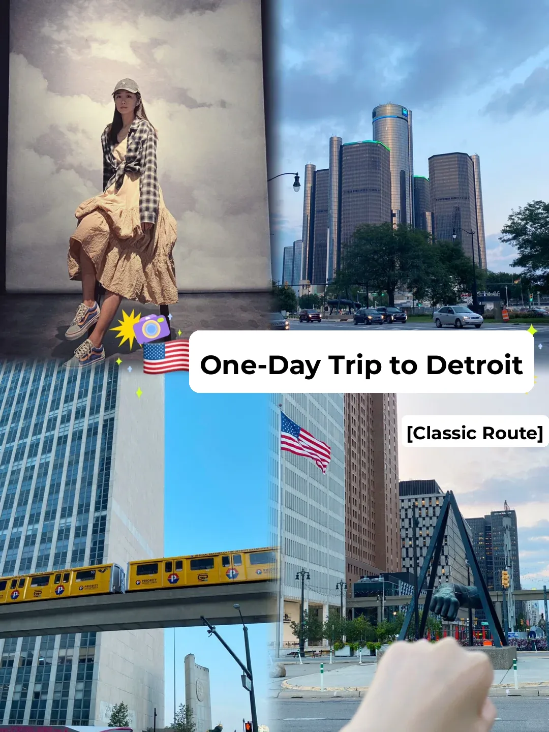 🇺🇸｜Hidden Gem Travel Destination 🚗 One-Day Detroit Itinerary Guide