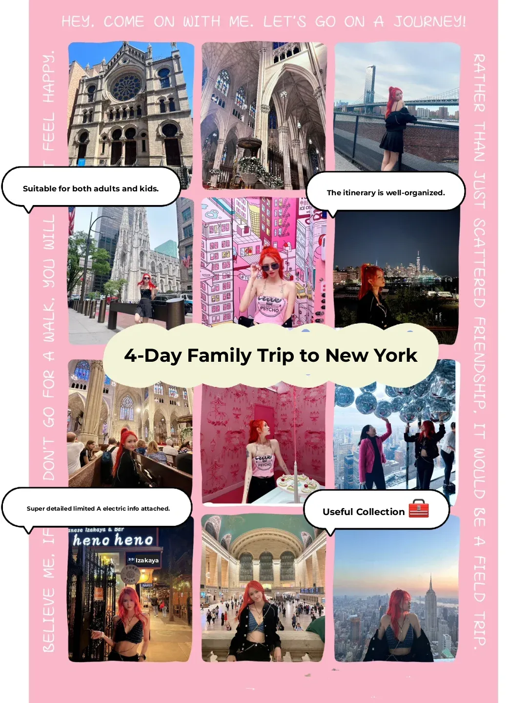 👨‍👩‍👧‍👦 A Cozy 4-Day Family Getaway in NYC! Something for Everyone