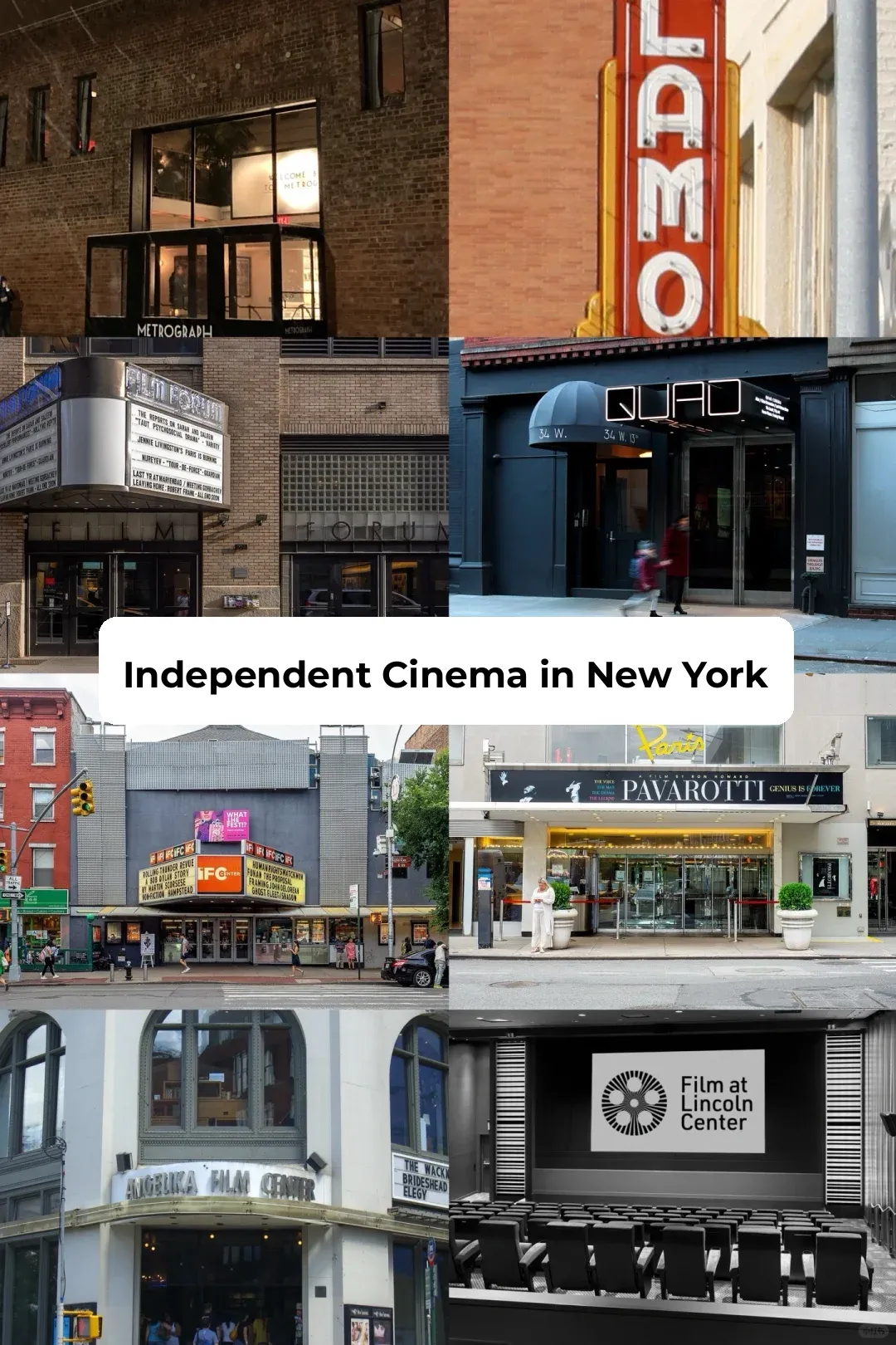 NY Indie Cinemas (Part 2) | Weekly Film Lineup Compilation on IG