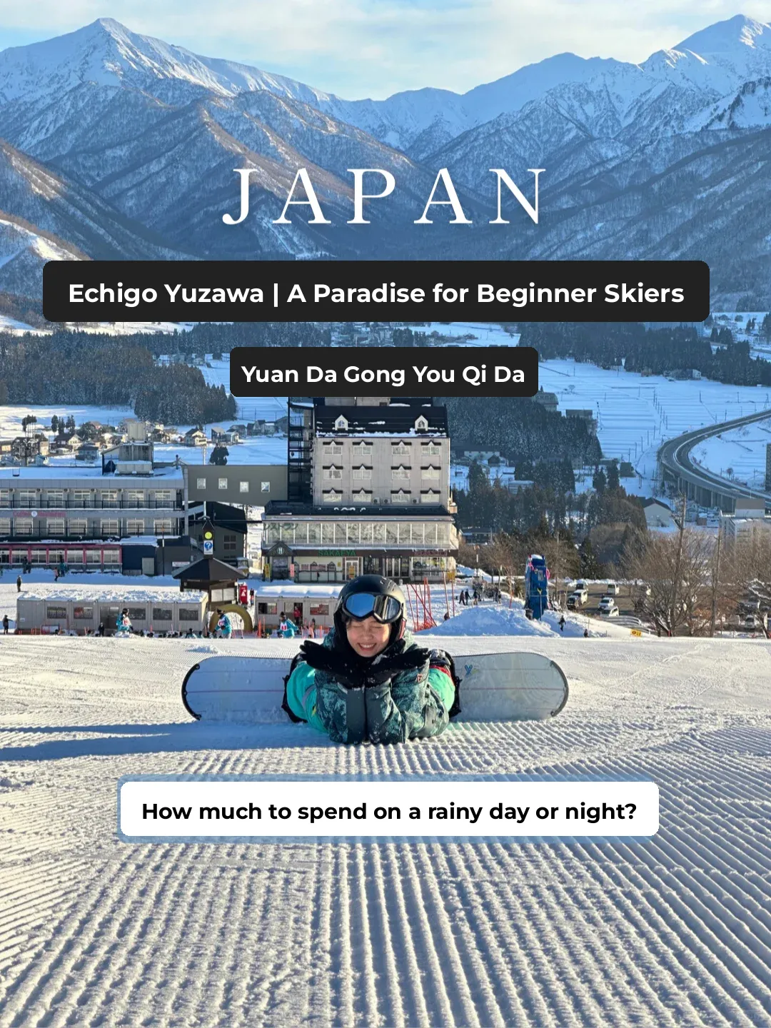 "First-Time Skiing in Japan? Yuzawa is the Top Choice! 🤩"