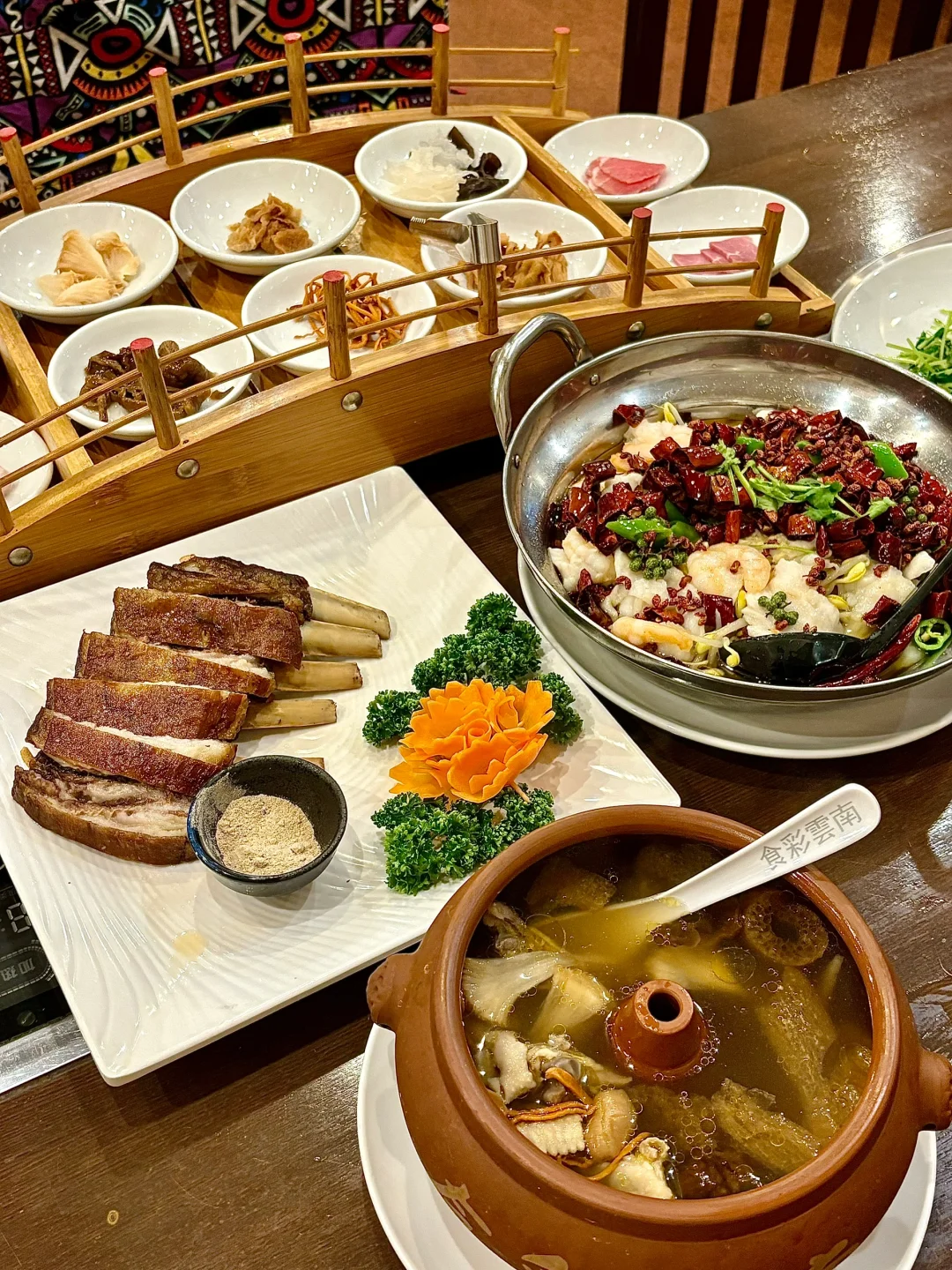 Tried Yunnan Steam Pot Chicken in Tokyo!!