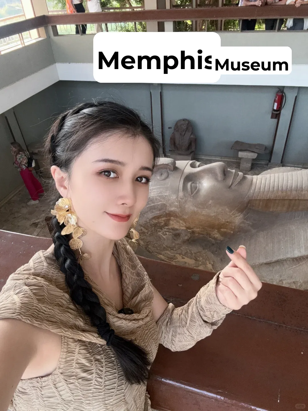 🇪🇬Memphis Museum, the Colossal Ramses II