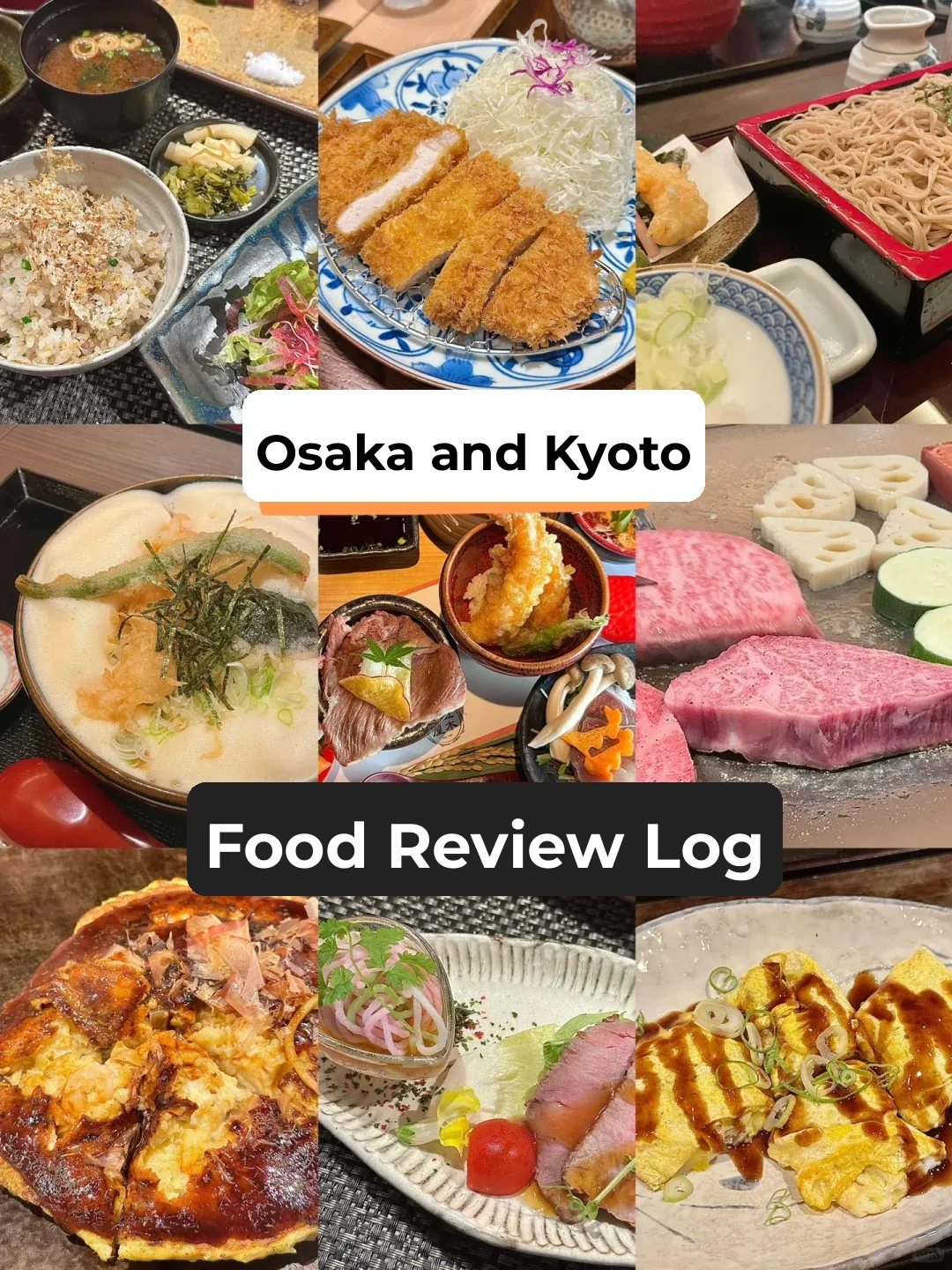 🇯🇵 Osaka Kyoto Food | Honest Advice: Lower Your Expectations