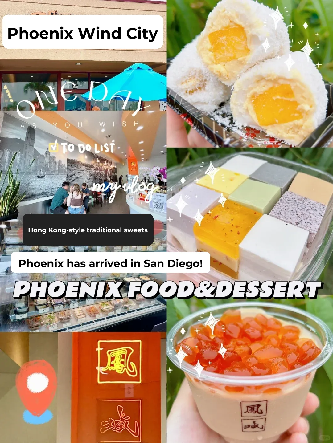 SD Food Exploration｜The Wind from Phoenix City Finally Reaches San Diego: Hong Kong-Style Desserts