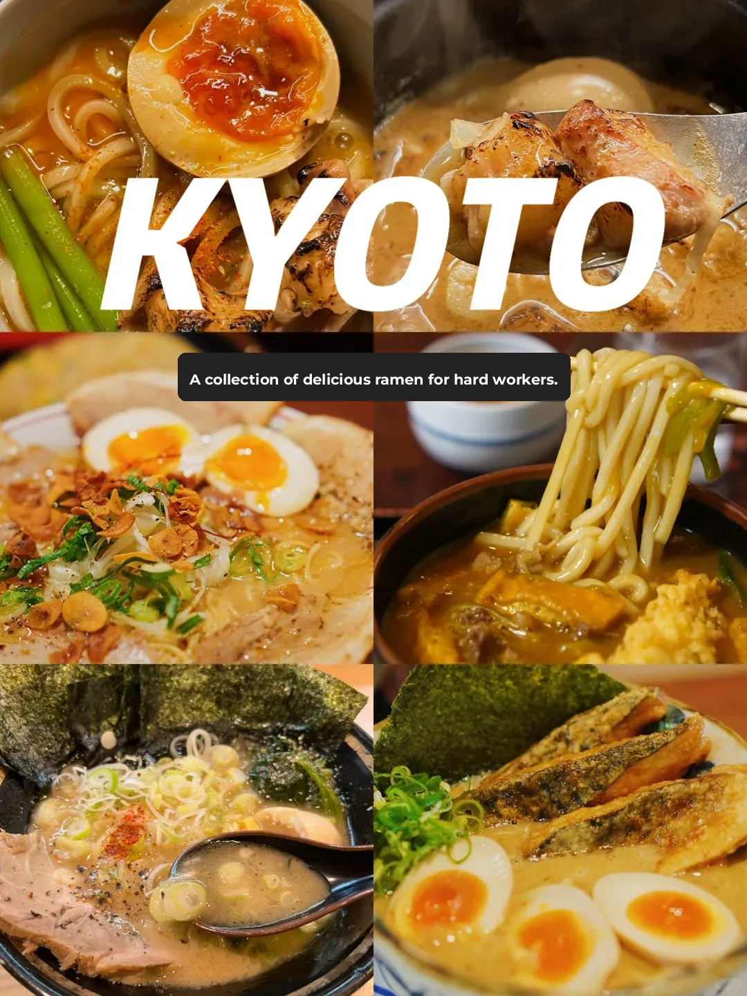 Kyoto: Must-Try Ramen Joints for the Working Crowd 🍜