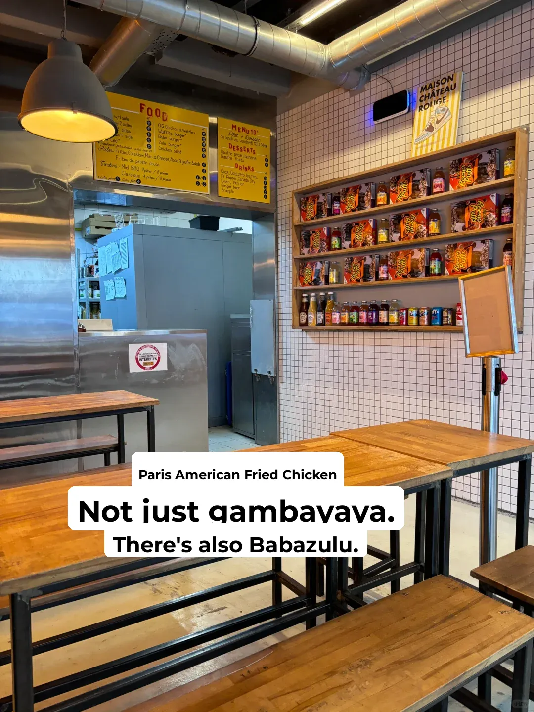 Paris 10th Arrondissement // The Go-To Spot for Authentic American Fried Chicken Loved by Locals