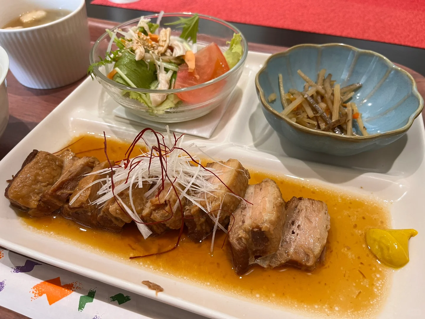 【Kyoto's Finest】Red-Braised Pork at Dining Cafe JIN