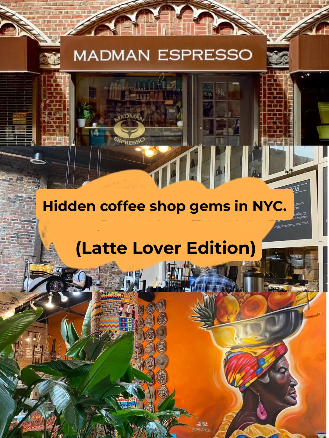 Hidden Gem Coffee Shops in NYC (Latte Lover's Edition)