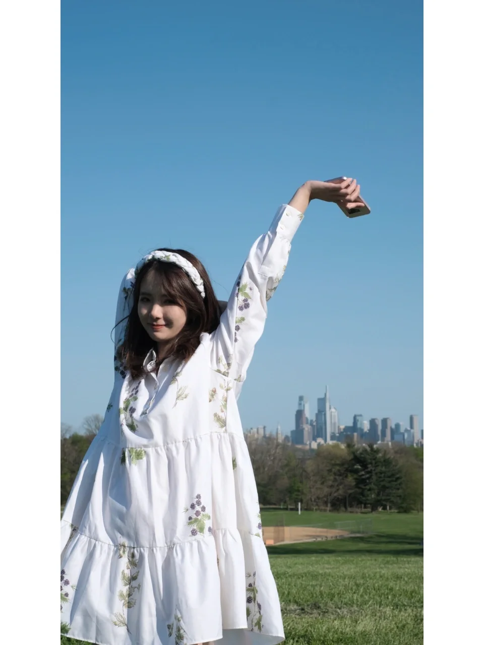 Philadelphia Picnic: Enjoying the Skyline View at Fairmount Park