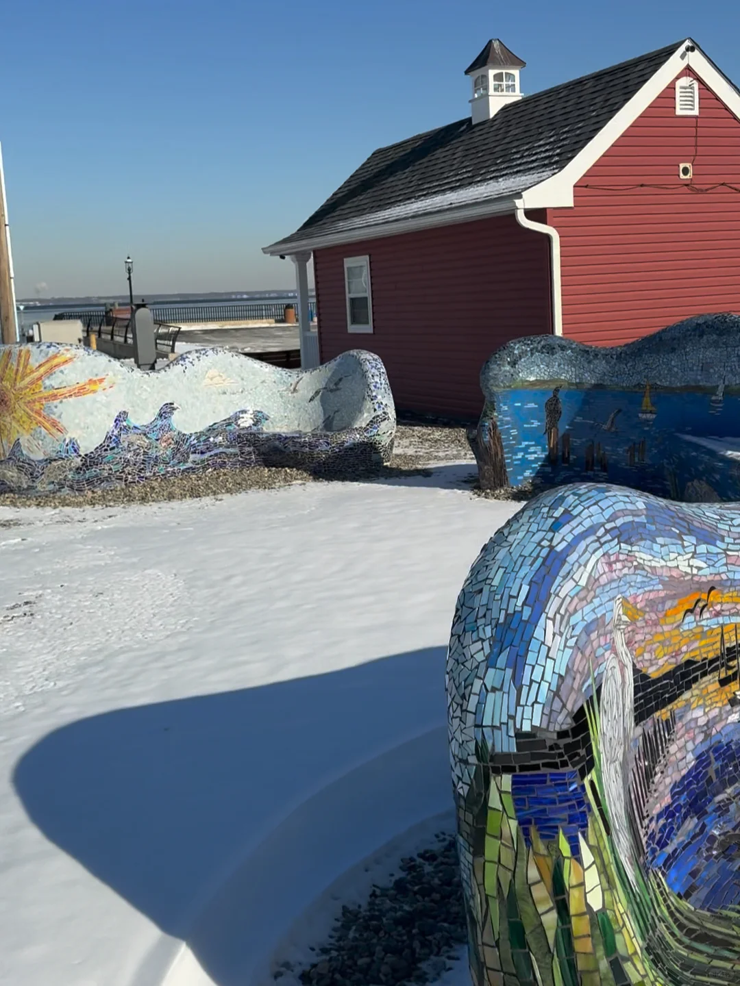 Walk with Me to See Mosaic Art by the Water in the U.S.