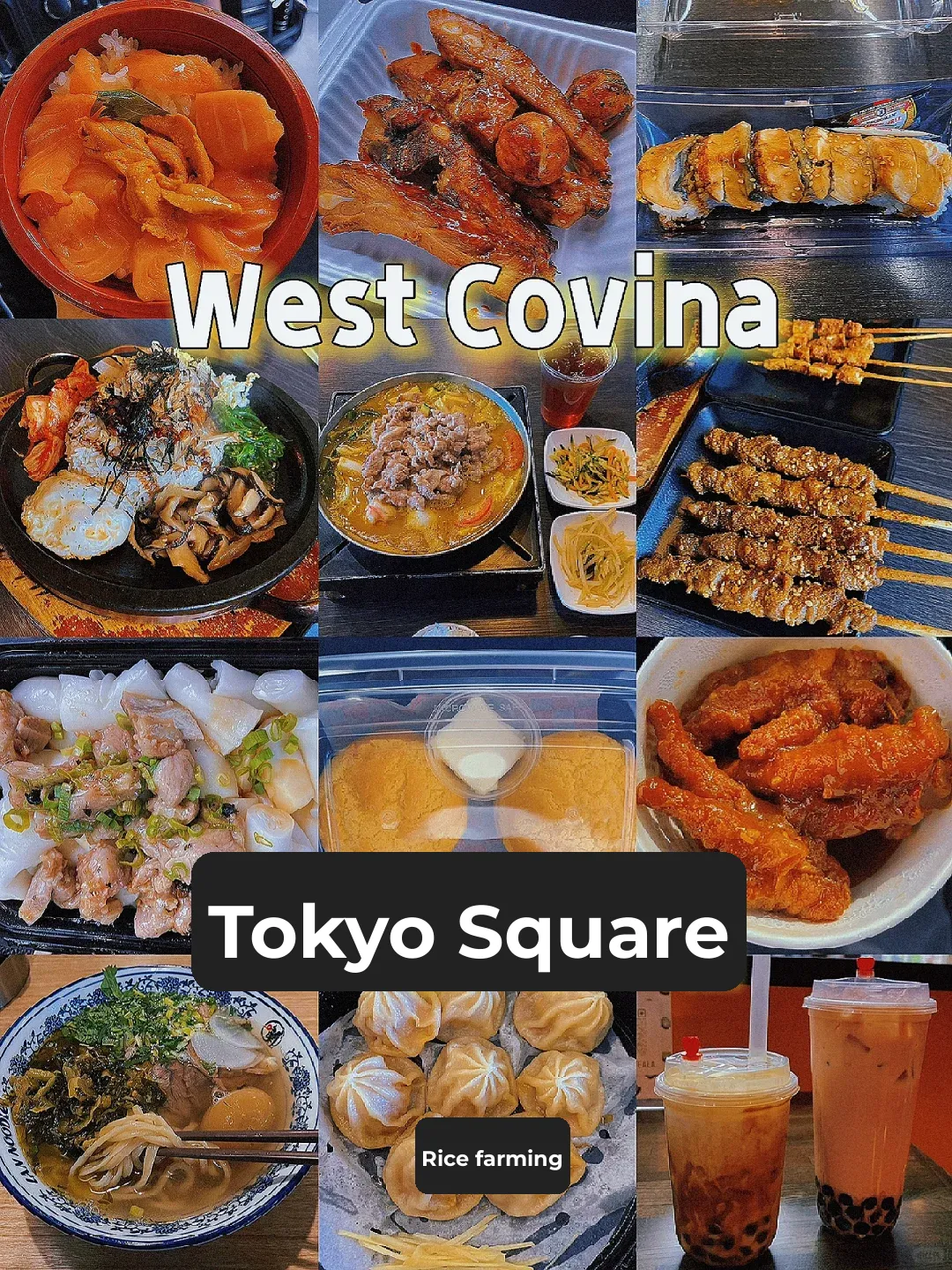 LA West Covina😋Tokyo Plaza Eats