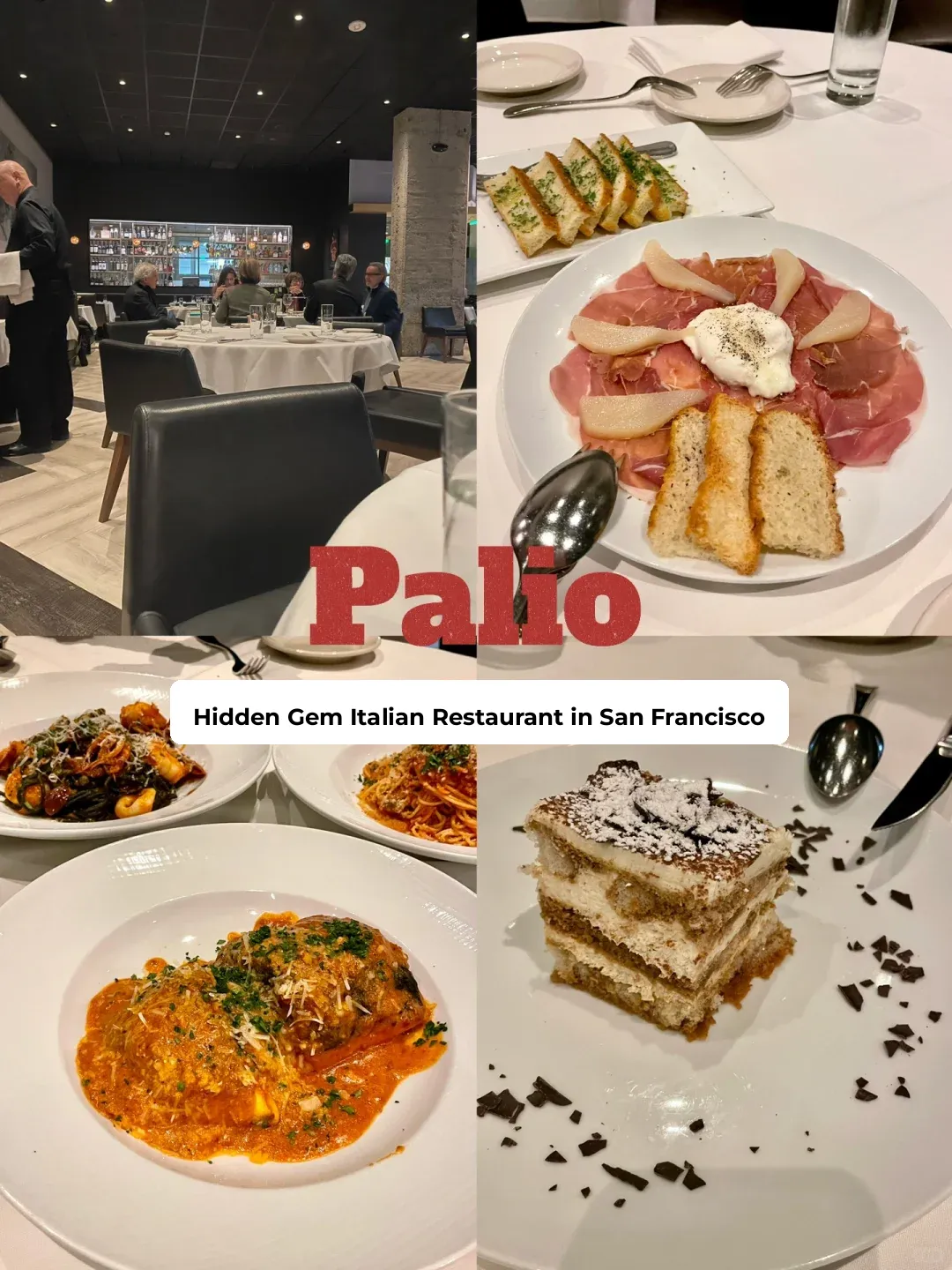 San Francisco | Hidden Gem Italian Restaurant Palio