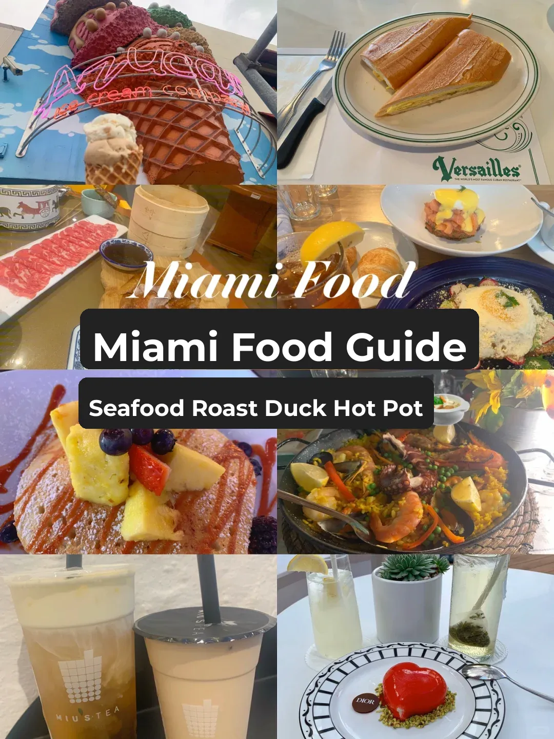 🇺🇸｜Miami Food Guide – Featuring Spanish, Chinese & Cuban Cuisine