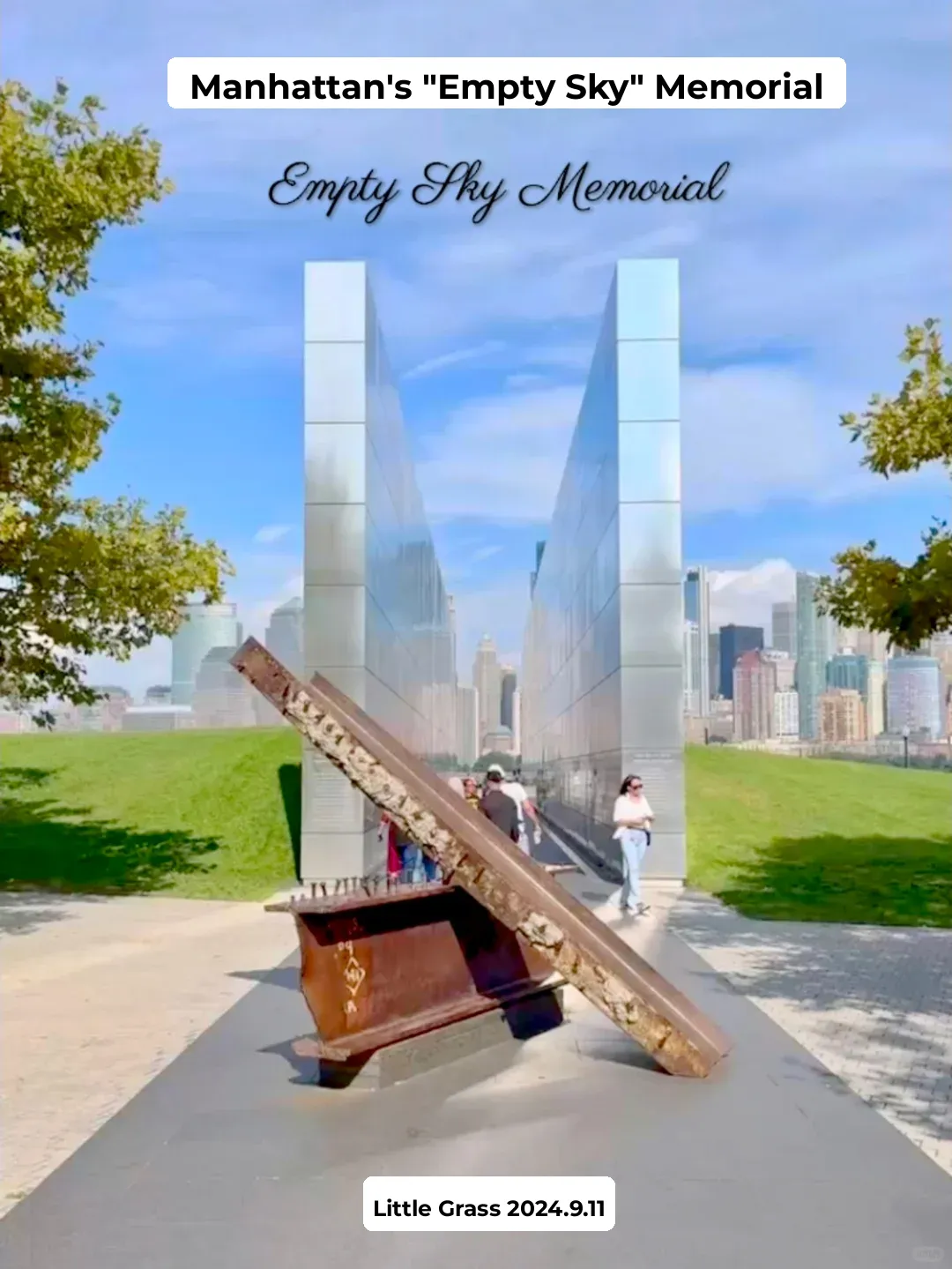 Empty Skies Over Manhattan, New York