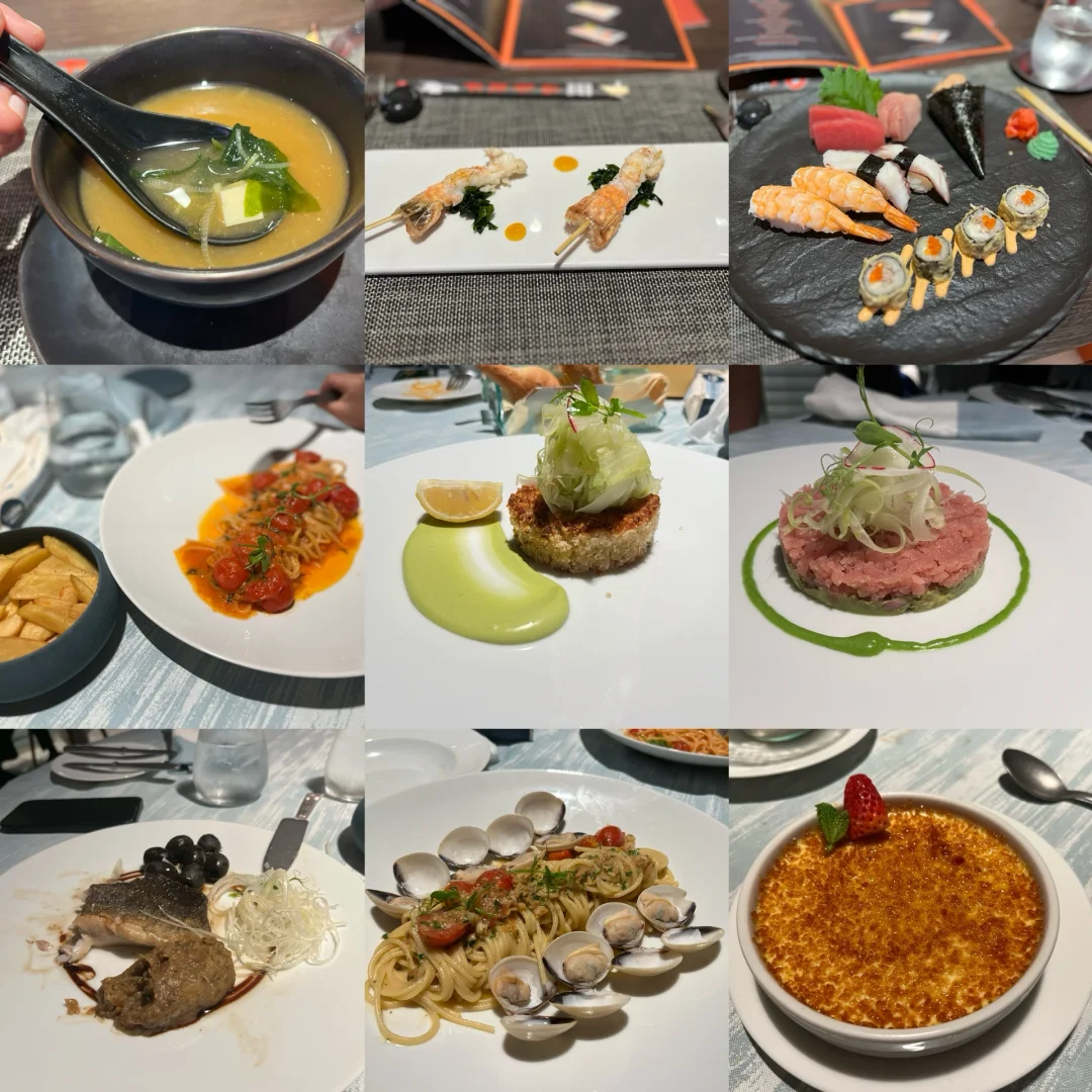 What to Eat at the Paid Restaurants on the MSC Cruise in New York