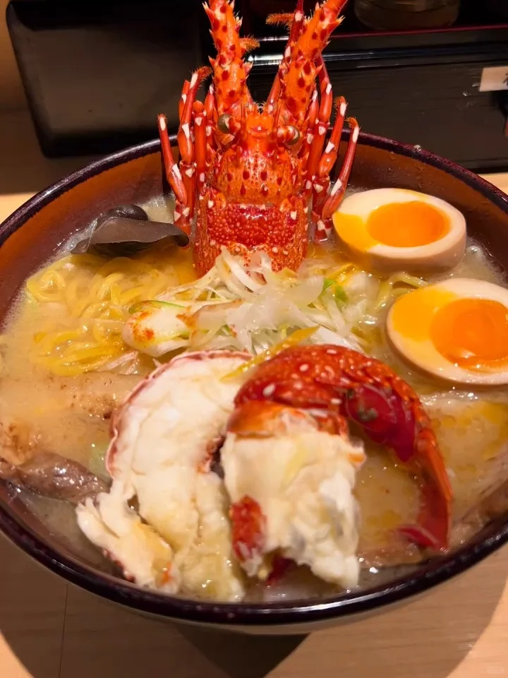 Lobster Ramen at Odaiba, Tokyo