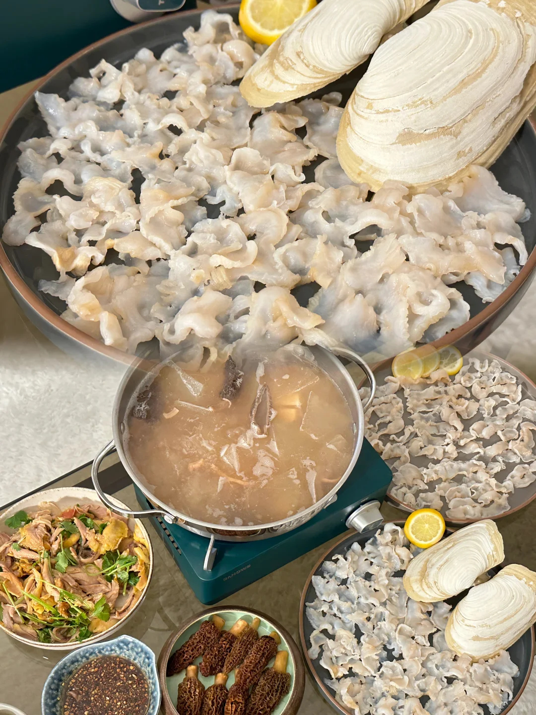 Seattle Winter Night Guide: Geoduck Sashimi + Morel and Scallop Soup