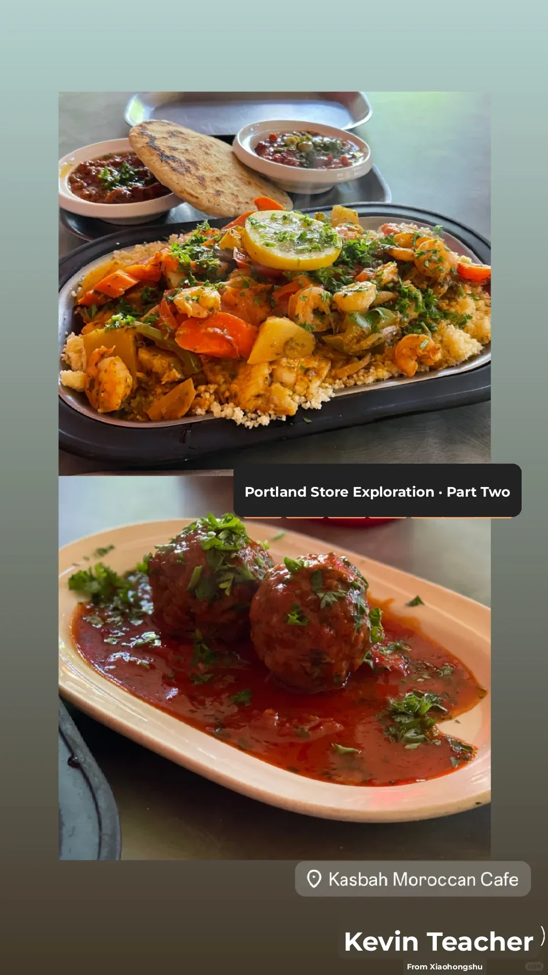 Food Exploration | Portland's [5-Star Moroccan] Seafood Tagine & Beef Kefta