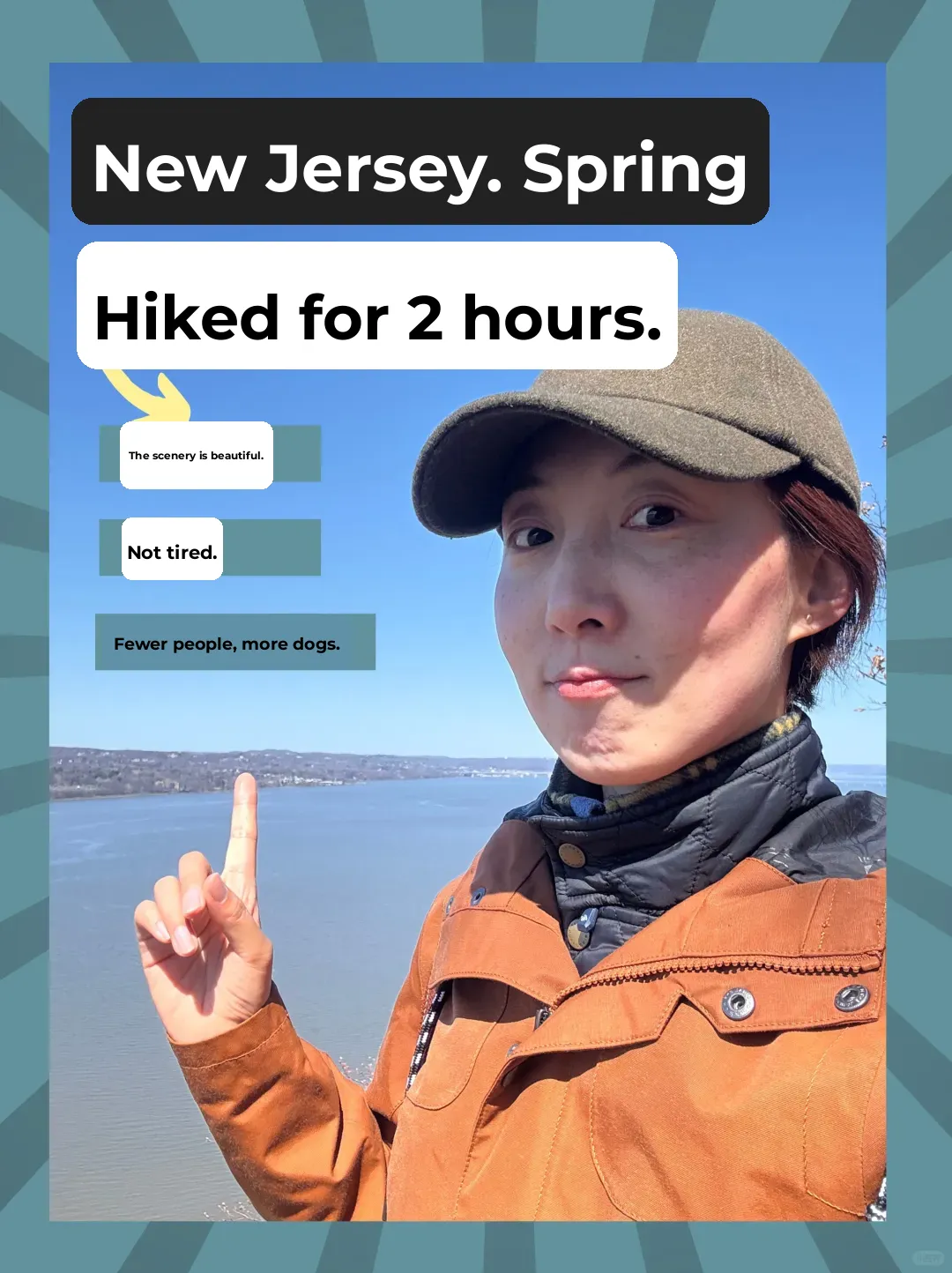 🌸 Where to Visit in New Jersey This Spring? A 1-Hour Hike with Picture-Perfect Views!