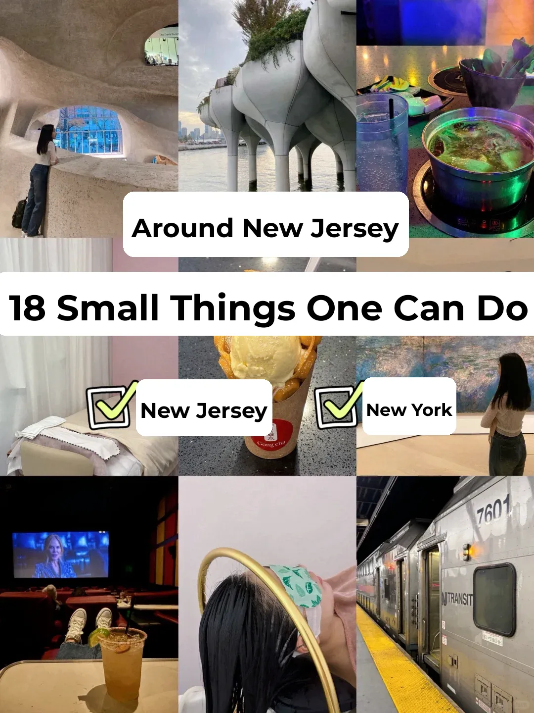 NYC & NJ | 18 Little Things You Can Do Alone 📝