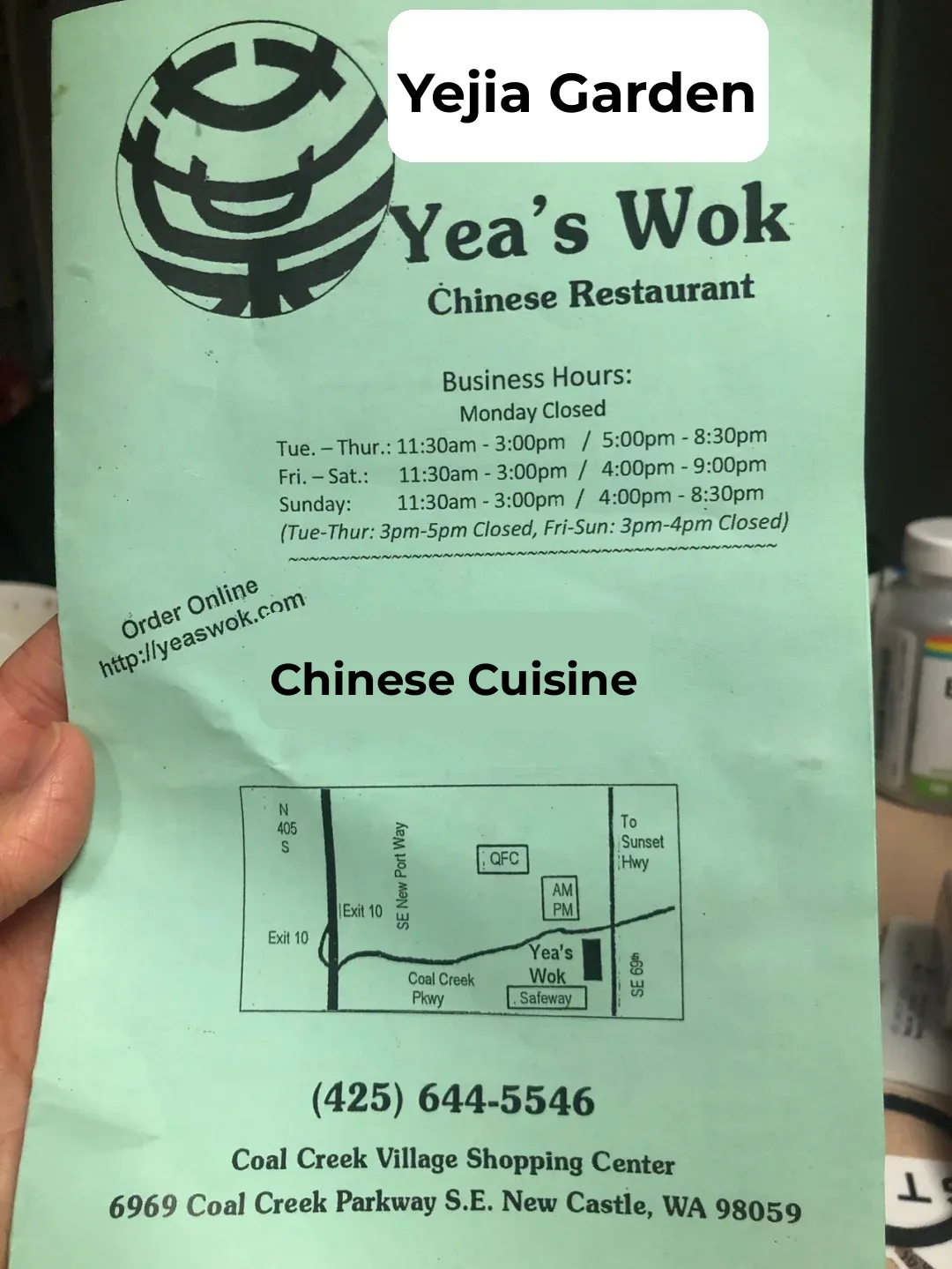 Delicious Taiwanese Cuisine in Seattle! Yeh’s Wok! Yes Wok! Absolutely Amazing!