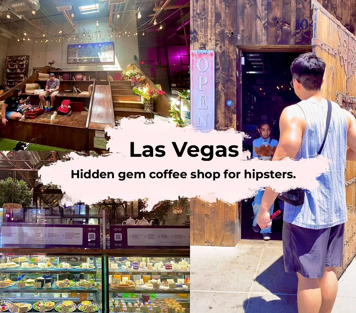 Las Vegas | A Hidden Gem Café with Maxed-Out Artistic Vibes