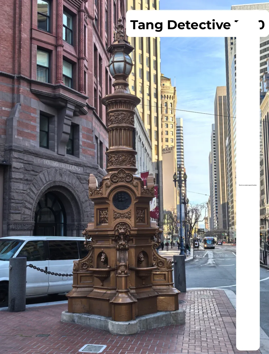 In the Lens of "Detective Chinatown 1900," There’s Actually a Fountain from 1875