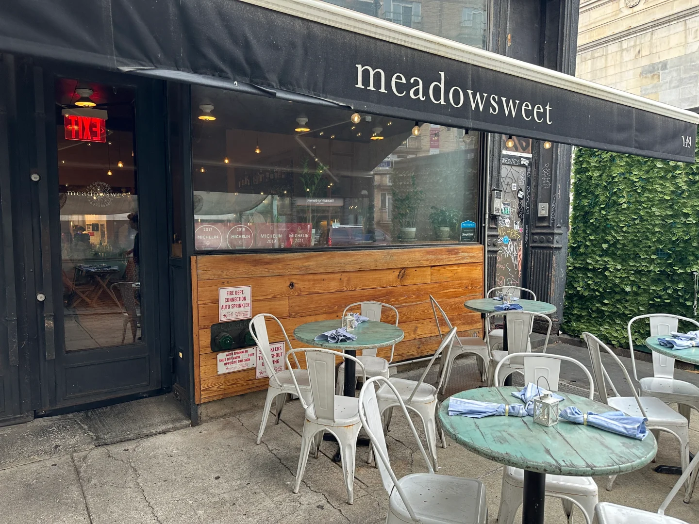 New York Michelin Recommendation | Mediterranean Cuisine | Meadowsweet