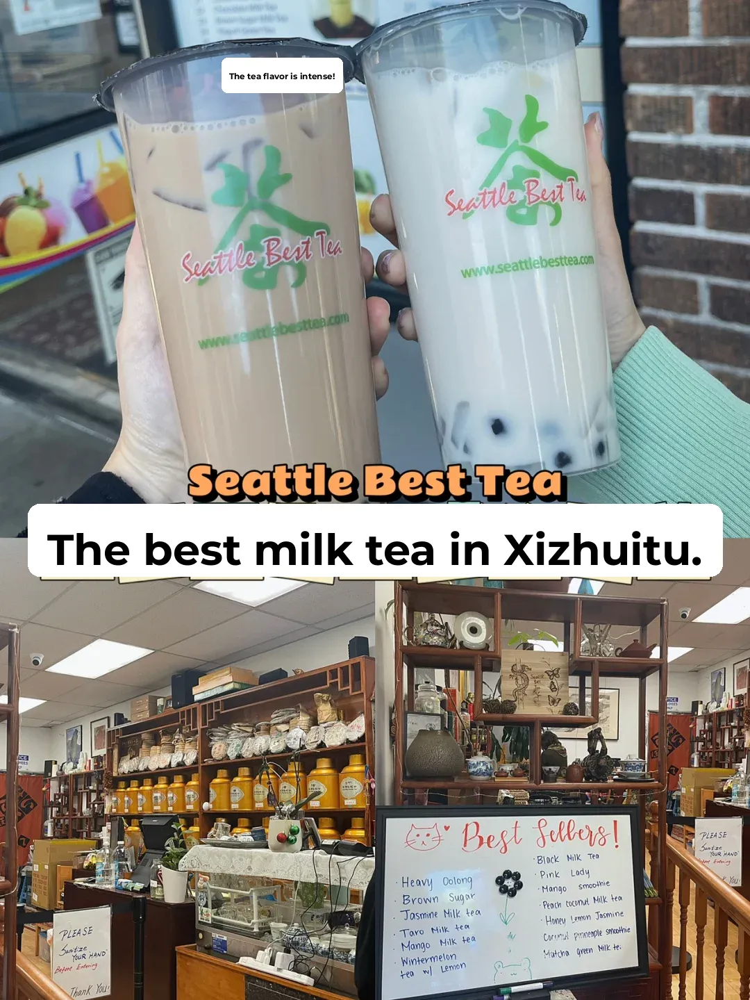 Seattle | Hidden Gem in Chinatown: The Unassuming Milk Tea Shop Totally Surprised Me! ‼️