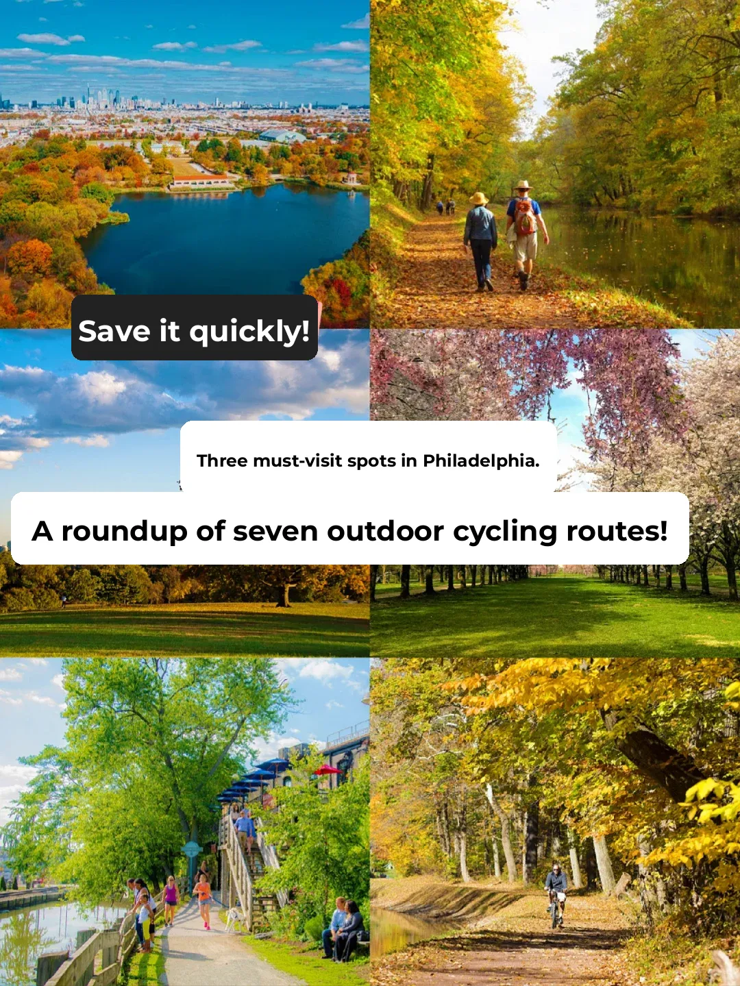 Must-Visit in Philadelphia: 7 Top Outdoor Cycling Routes to Explore!