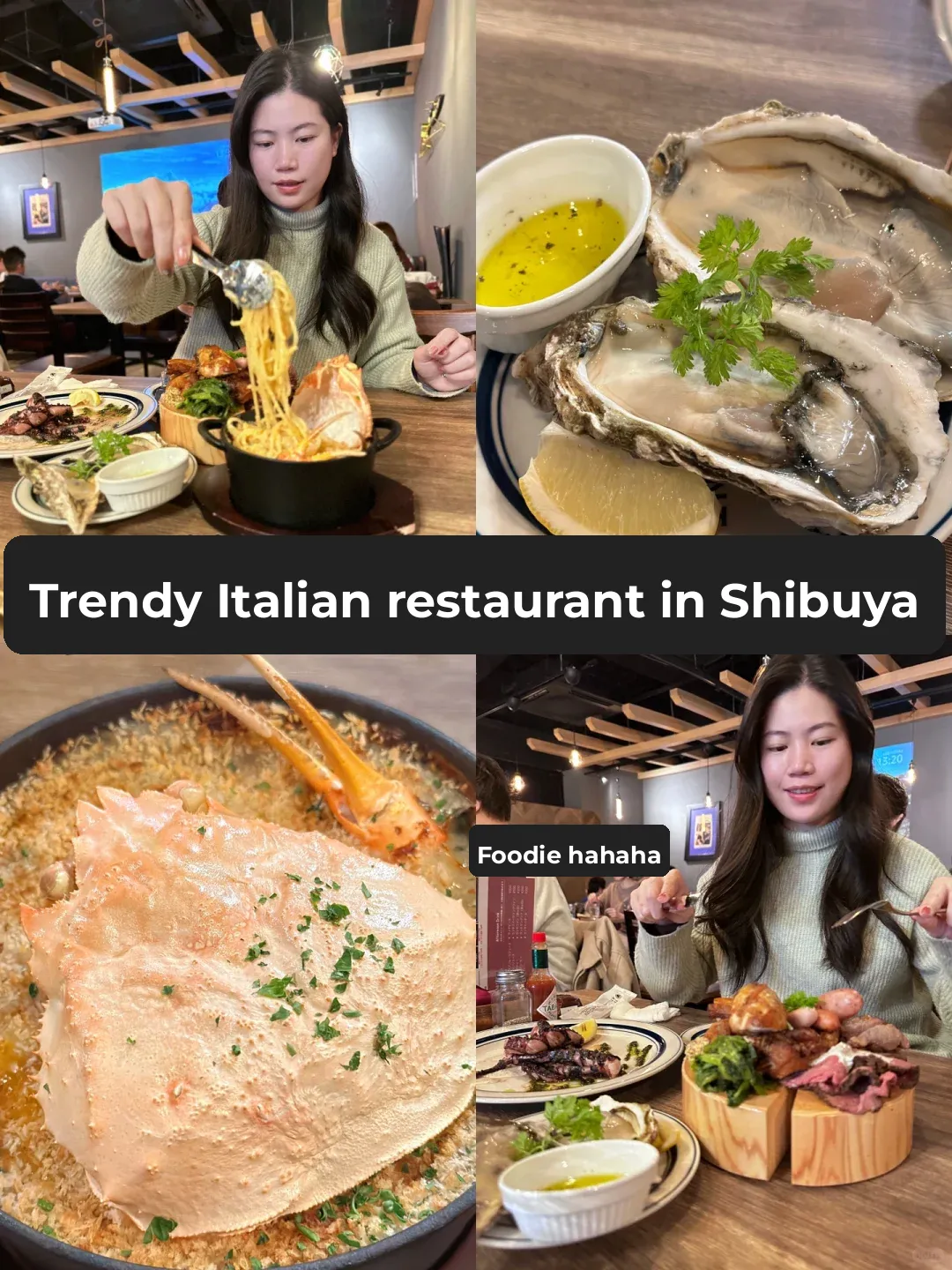 🇯🇵 Shibuya 🎄 Healed by Delicious Food | A Romantic Italian Restaurant for the Perfect Date