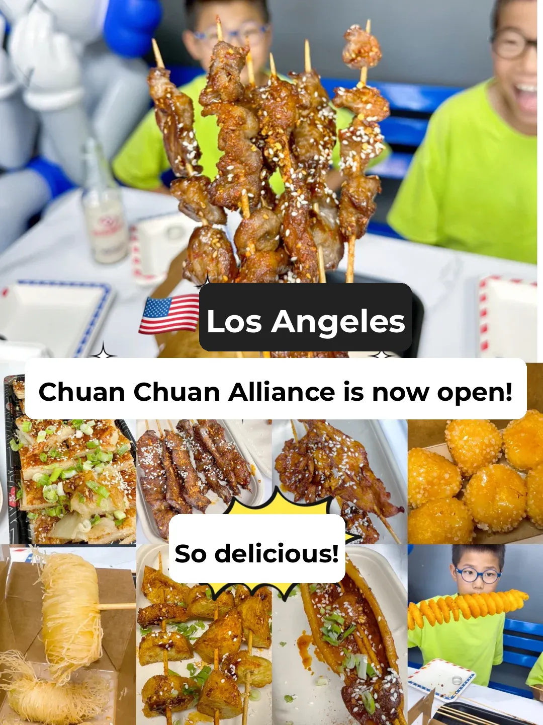 🇺🇸 LA's New Hotspot: The Ultimate Sichuan Skewers Experience 🍢 | So Yummy!