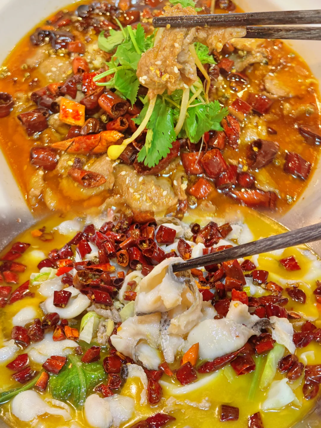 Finally had the sizzling hot pot fish in Seattle!!!