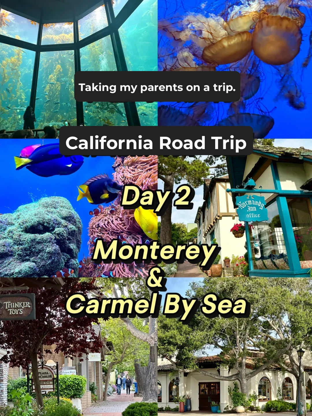 California Road Trip Day 2 | Monterey & Carmel
