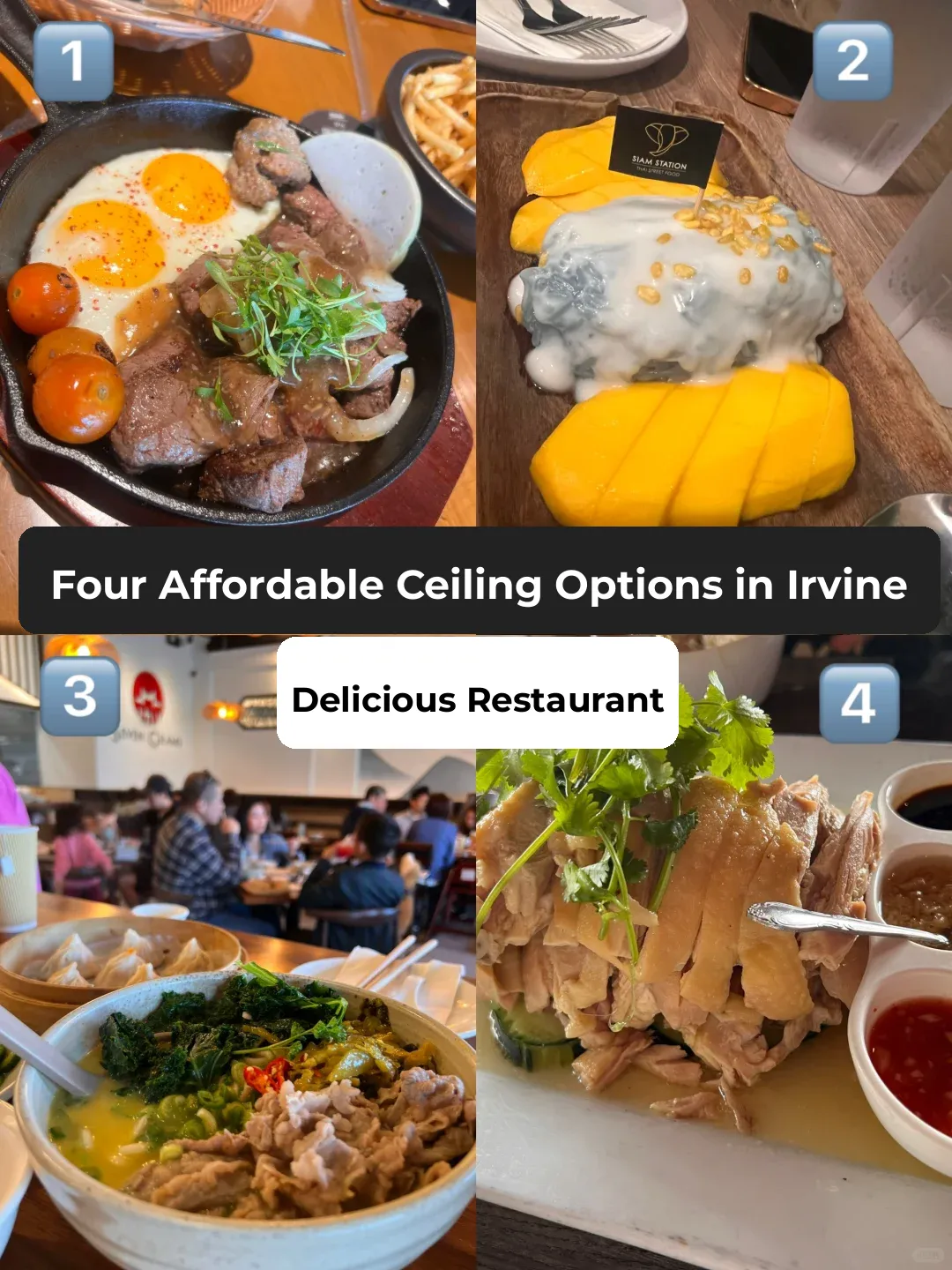 Irvine📍Top 4 Budget-Friendly "Chinese Stomach" Restaurants
