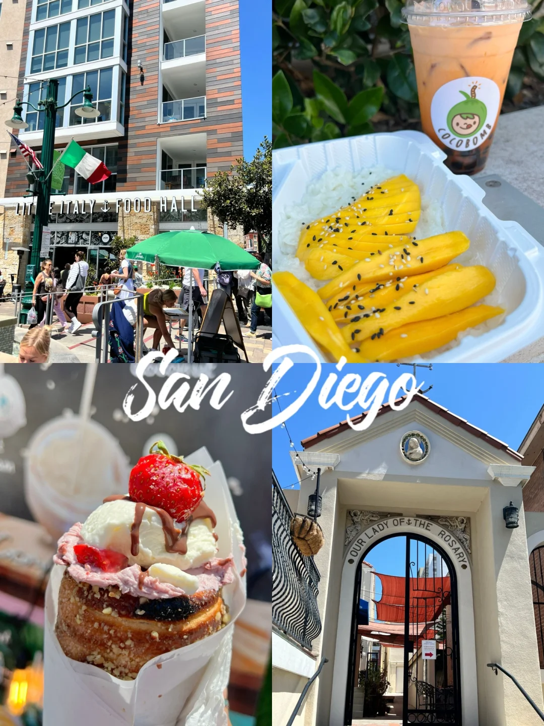✨Must-Visit Spots for a Leisurely Weekend of Strolling and Dining in San Diego