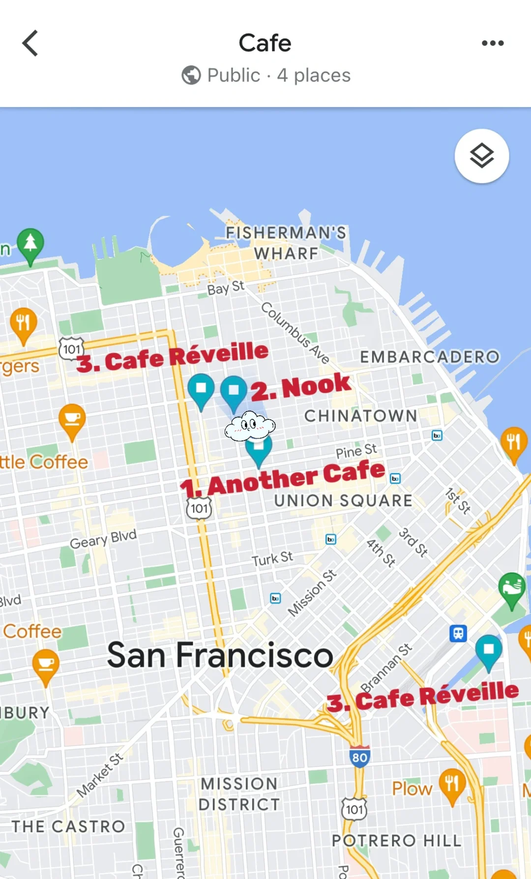 Top SF Cafes for Remote Work (WFH) in San Francisco