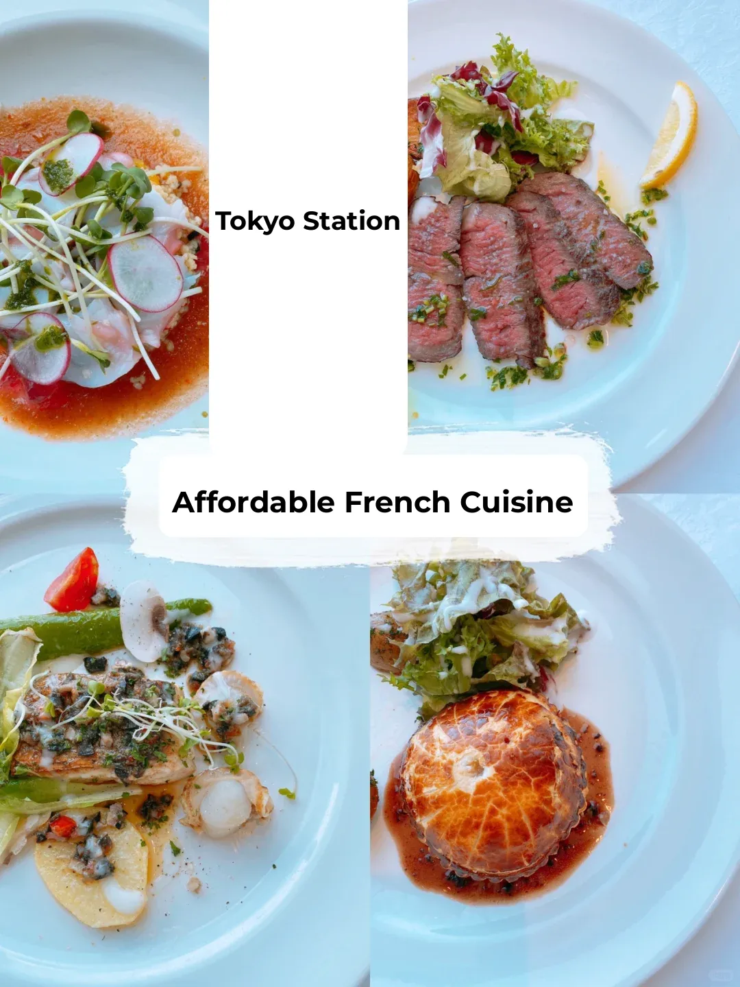 Japan Food Hunt | Affordable French Cuisine with a View of Tokyo Station