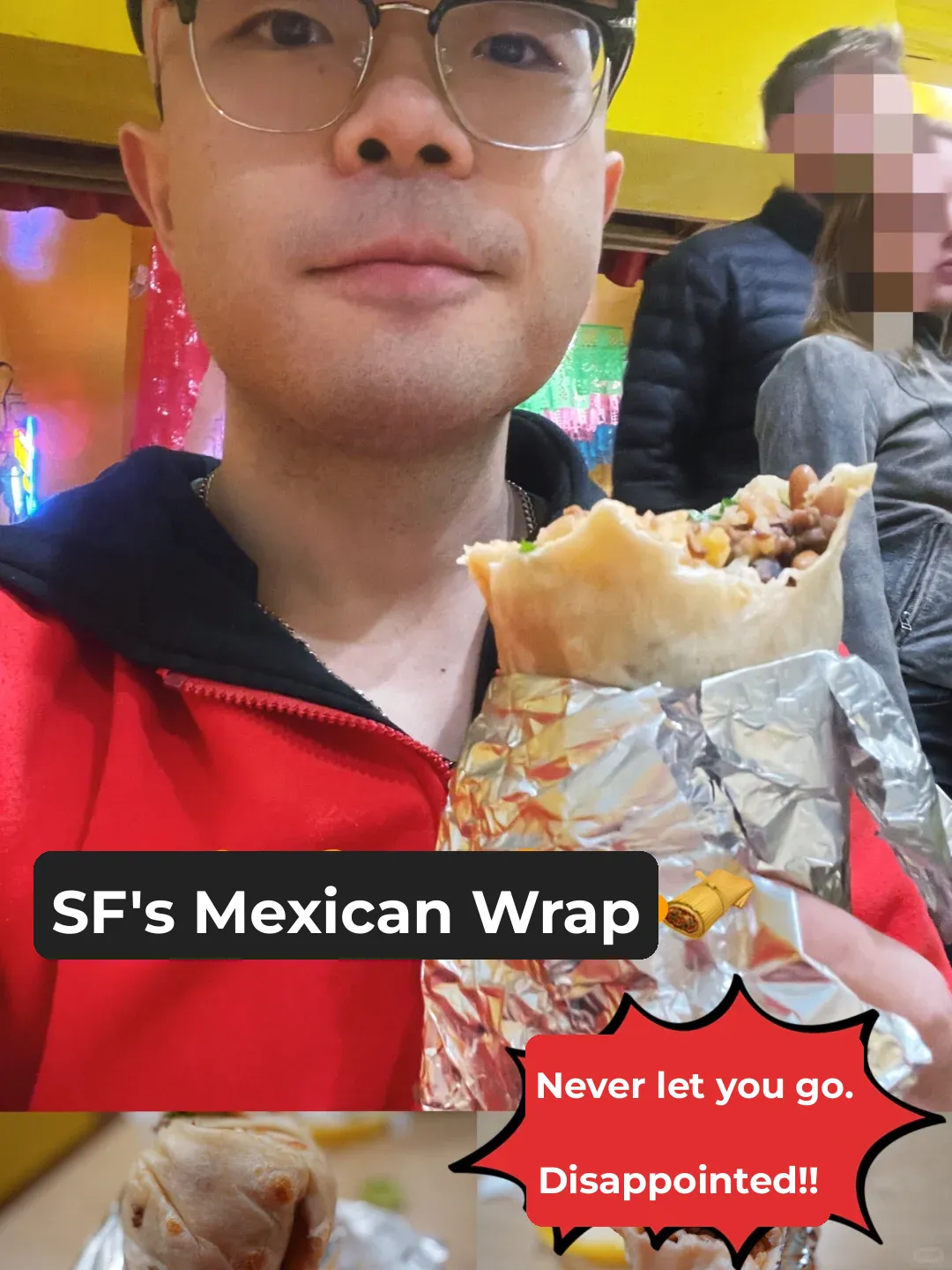 Bay Area burritos never disappoint!