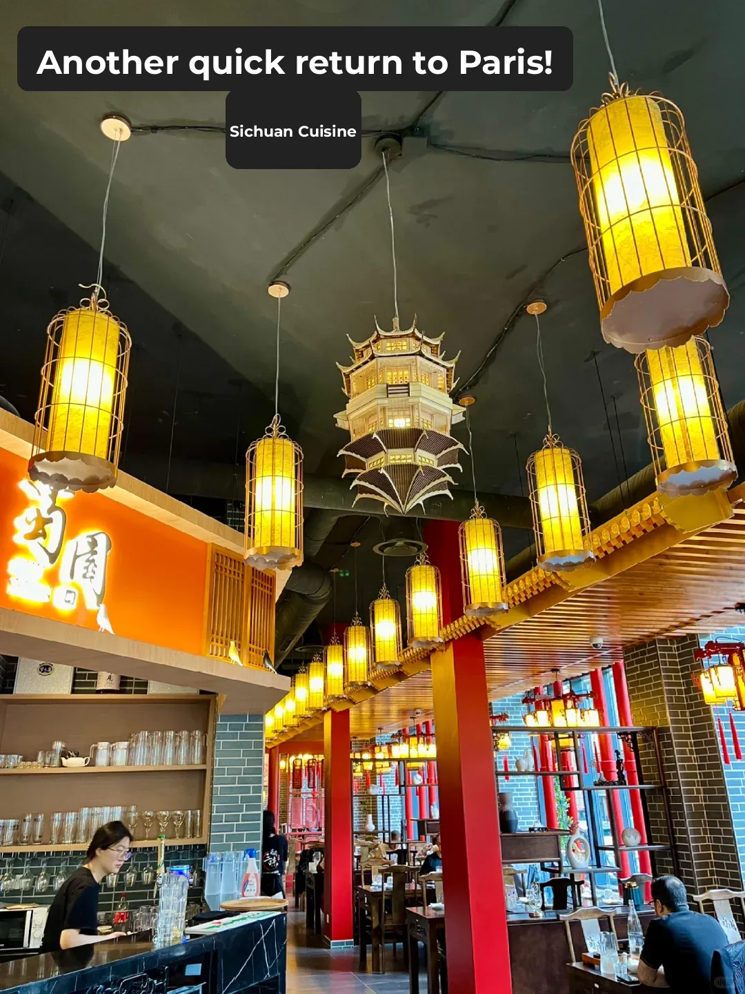 New 1000 sqm Sichuan Hotspot in Paris' Opera District, So Damn Tasty!