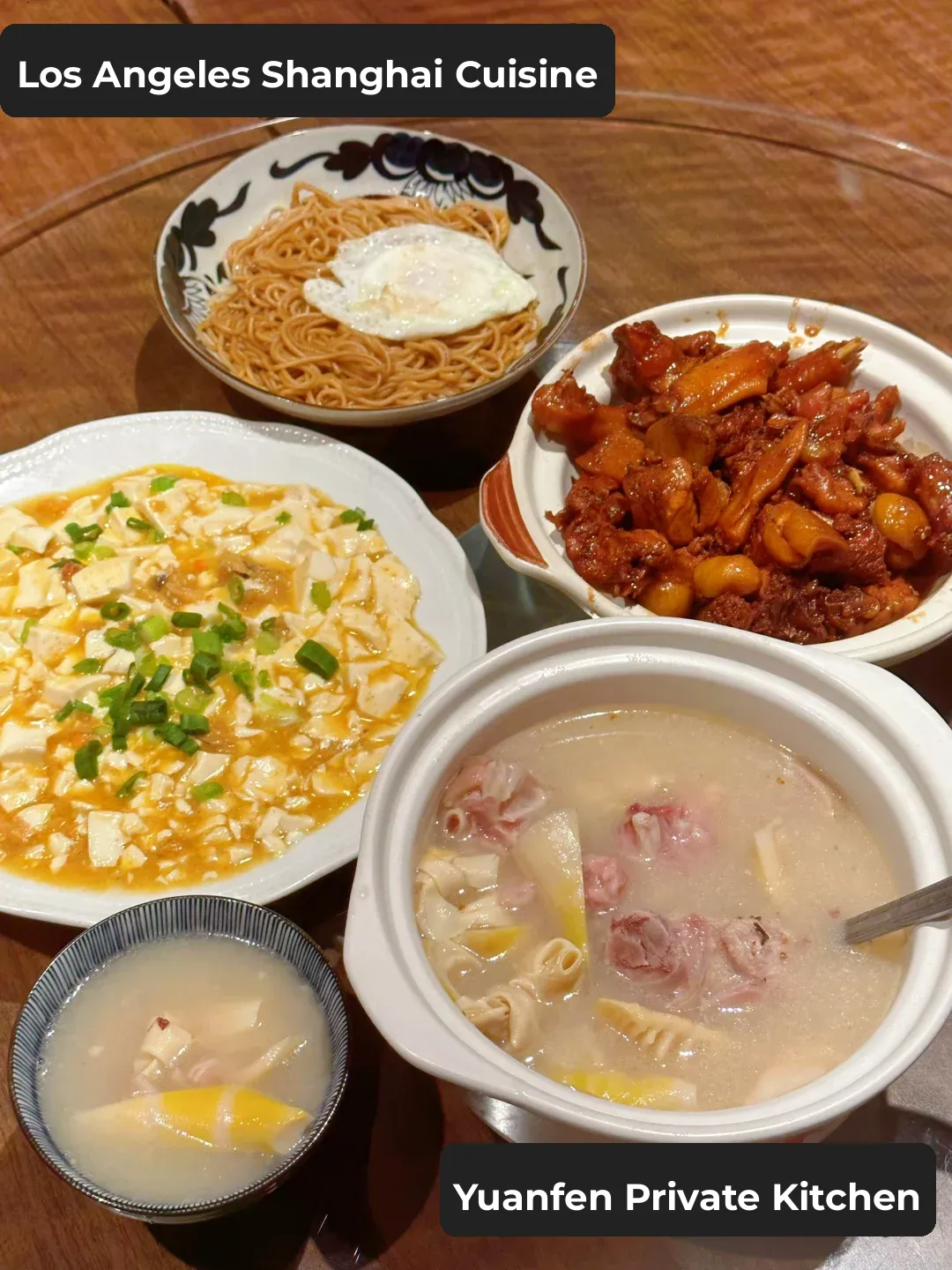 Shanghai Cuisine in LA | Chestnut Chicken 🌰 Salt-Cured Pork and Fresh Bamboo Shoot Soup 🍲 Crab Roe Tofu