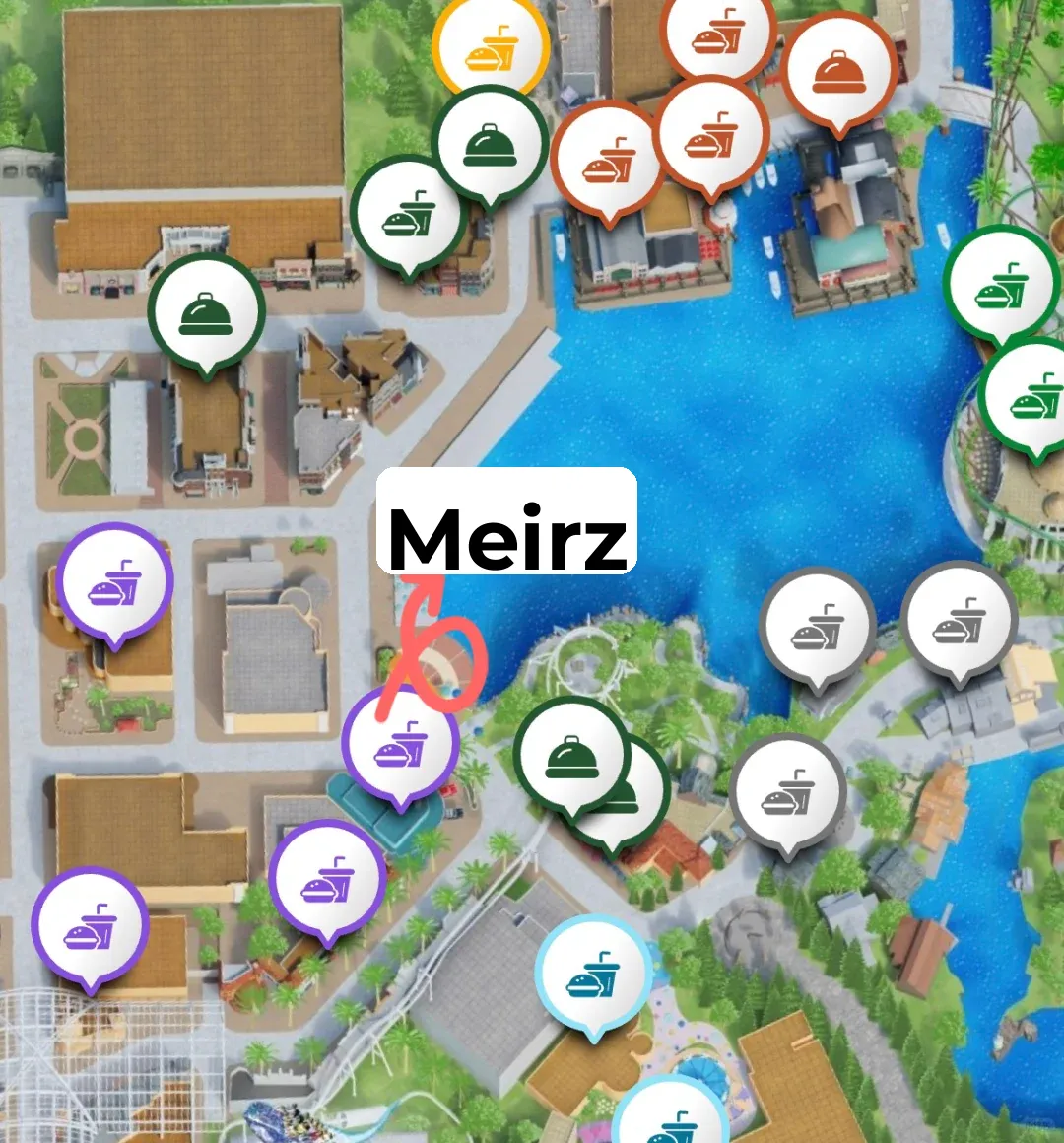 Feeling Four Restaurants at Osaka's Universal Studios Japan with RMB