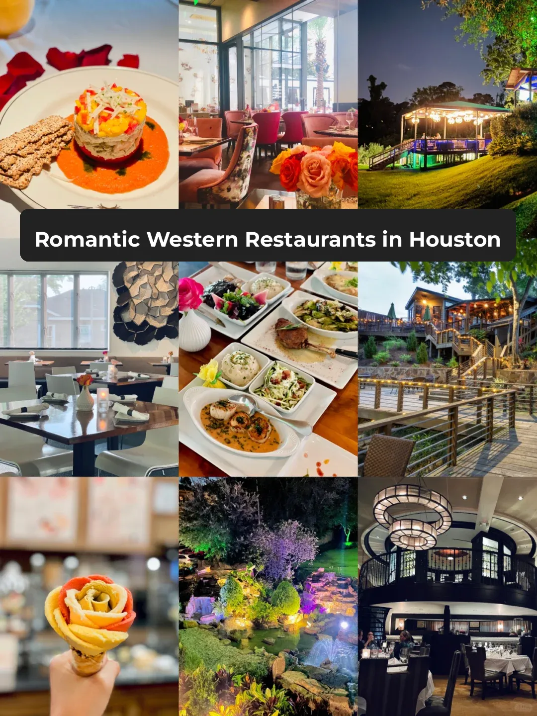 Houston Date Night Restaurant Guide | Celebrate Romance with Your Sweetheart ❤️